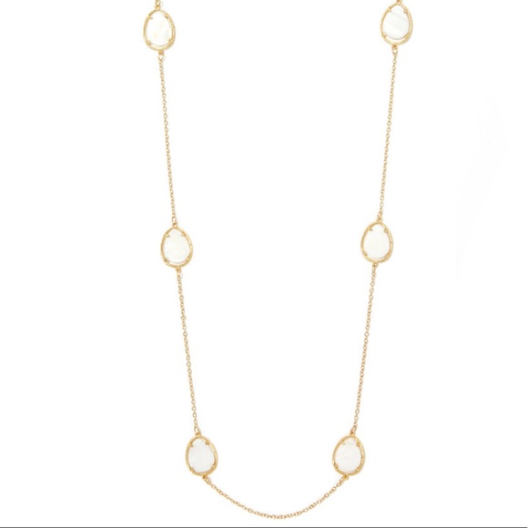 New*Charming Charlie*Gold Necklace and Earring Set - Picture 1 of 3
